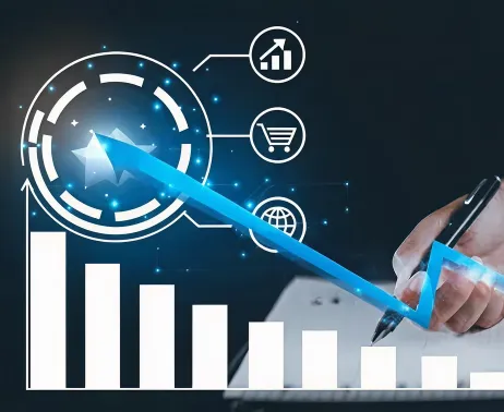 Sales Dashboard Showing Sales Reporting and Performance Growth