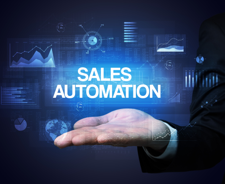 Sales automation dashboard showing automated lead follow up workflow