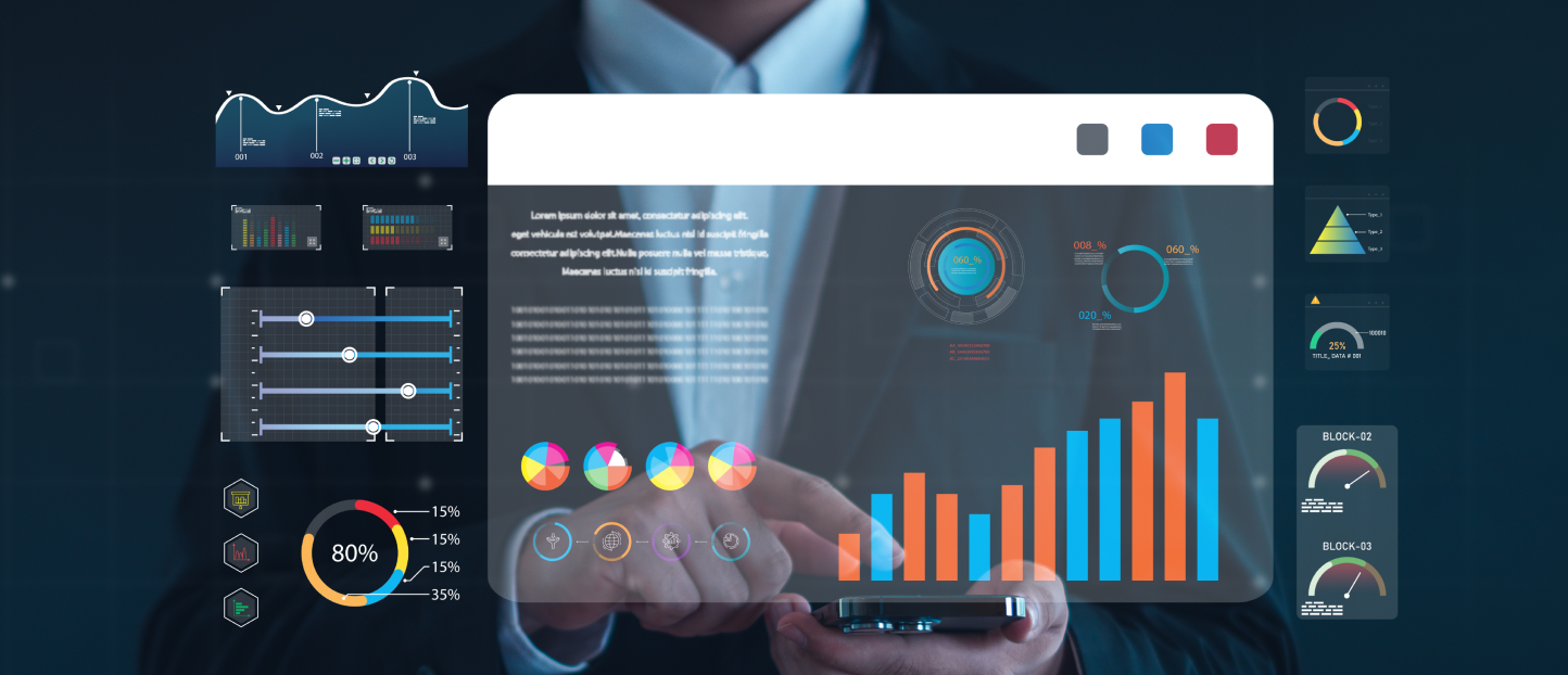 Business team using CRM software to manage and secure customer data and communication