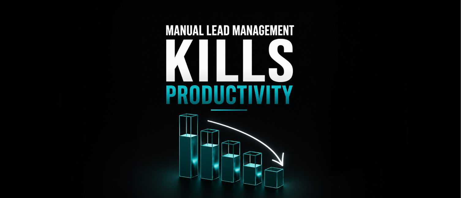 Sales team burnout caused by manual lead management