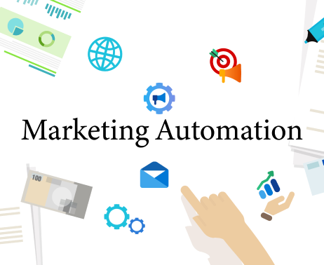 CRM and marketing automation dashboard
