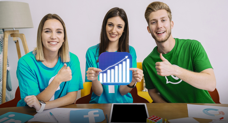 Chart showing Effective Social Media Sales Strategies in 2025