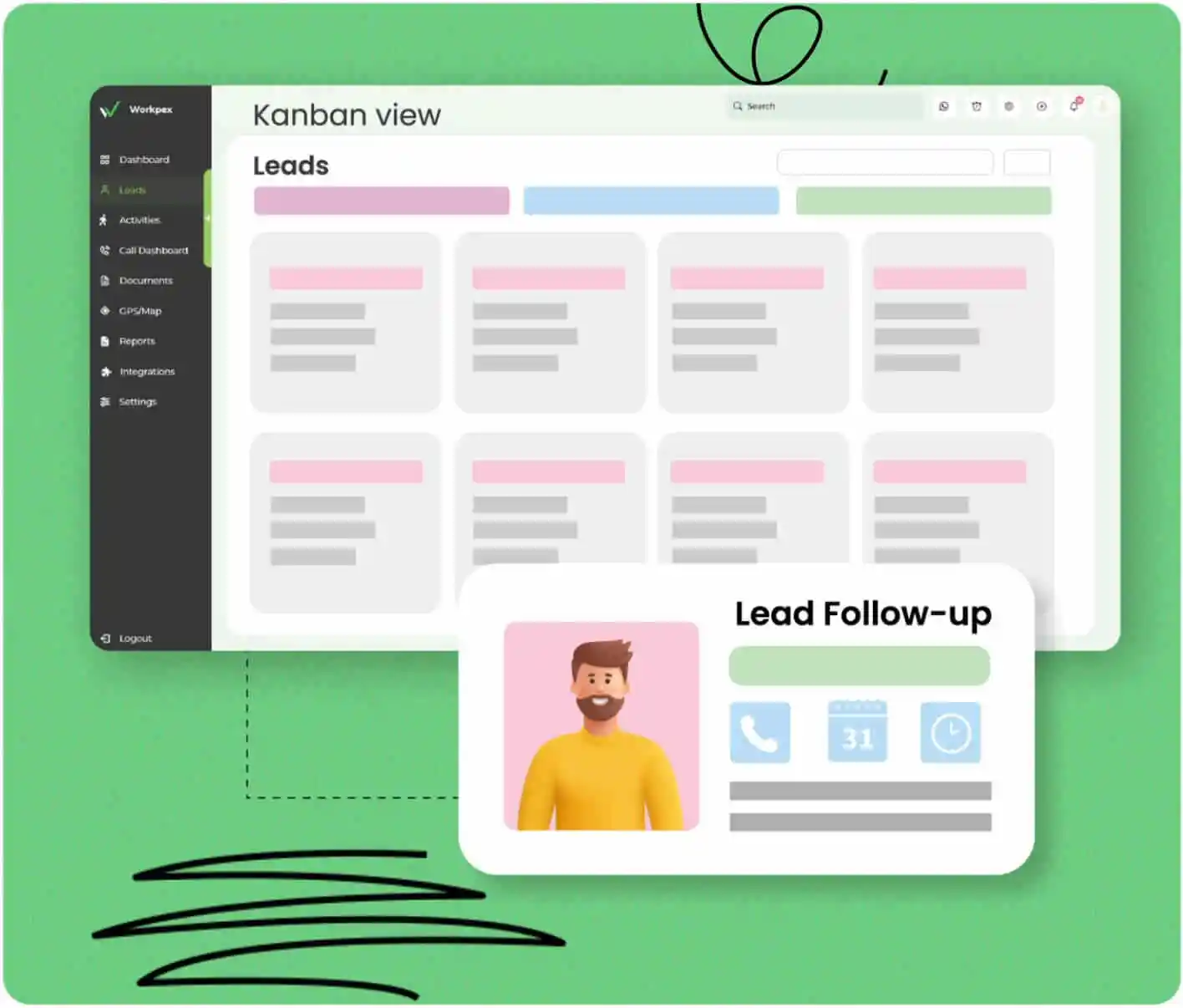 Workpex Tool kit for Lead Follow-up