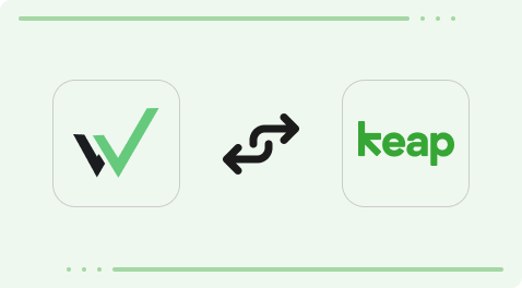 Main Interface of Keap Features